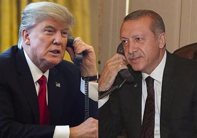 گفت وگوی تلفنی اردوغان با ترامپ گفت وگوی تلفنی اردوغان با ترامپ