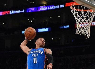 درخشش دوباره ثامپسون در تیم گلدن استیت، وستبروک روی فرم ایده آل